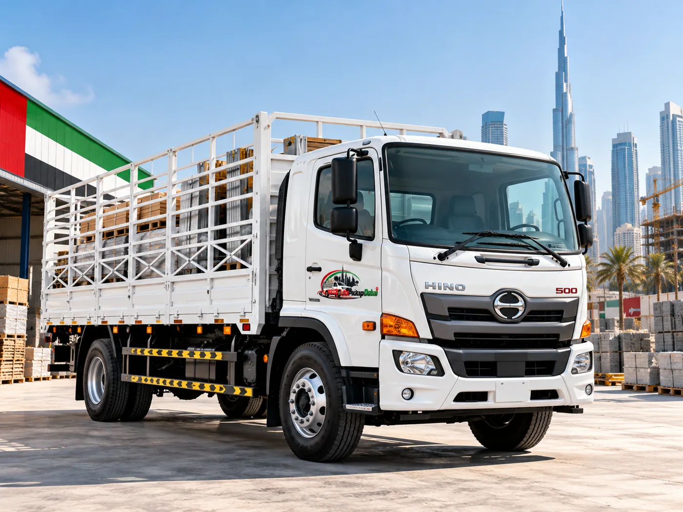 Dubai pickup transport fleet in Dubai